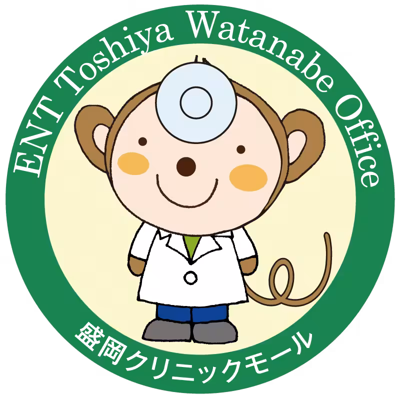 耳鼻咽喉科 わたなべとしや診療室 ロゴマーク